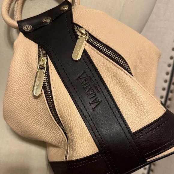 Valentina Cream and Brown Leather - Picture 3 of 7